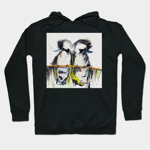 Two laughing Kookaburras Hoodie by atep